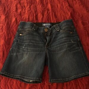 Democracy Dark Blue Jean Shorts